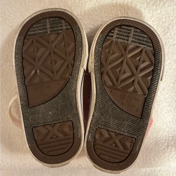 Converse Kids High-Top Sneakers in Pink-Size 4 (infant) Skater Rock Cool Retro - Picture 6 of 7